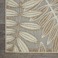 thumbnail image 2 of 4â€™ x 6â€™ Natural Leaves Indoor Outdoor Area Rug, 2 of 3