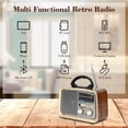 thumbnail image 2 of Bocina Radio FM - AM Moreka 224, Bluetooth, TF Card, Lampara, USB, 2 of 9