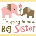 thumbnail image 3 of CafePress - Big Sister To Be Mod Elephant T Shirt - Cute Toddler T-Shirt, 100% Cotton, 3 of 4