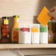 thumbnail image 3 of Contenedor Almacenamiento Rebanadas Queso,Soporte para Rebanadas de Queso, Caja Organizadora de Bolsas de Té, Caja Hermética para Mantener Alimentos, Contenedor Transparente, 3 of 7