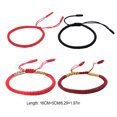 thumbnail image 3 of yingyy Bracelets Thread Tibetan Buddhist Woven Love Lucky Knot Bracelet String Hand Rope Bangles Jewelry Blessing Gifts Multicolored 1Set, 3 of 6