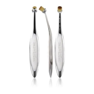Artis Elite Collection Oval 7 Makeup Brush, Black, Liquid & Powder