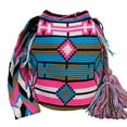 thumbnail image 1 of Sacs à Main Colombiens, Mochila Wayuu, Sac Seau Fait Main en Coton Colombien 100 %, 1 of 6