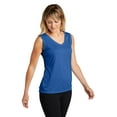 thumbnail image 4 of Sport-Tek Womens Sleeveless PosiCharge Competitor V Neck Tee, 4 of 6