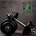 thumbnail image 5 of Vintage Metal Sign Gym Wall Art 12x16 Inch Aluminum Fitness Poster Motivational Skelen to Body building Decor for Home Gym Workout Room with Funny Deadlift Desig, 5 of 8