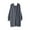 Gray, variant on Women's Long Hooded Cardigans Casual Loose Fit Open Front Kimono Sweater Cover Ups Long Sleeve Hoodie Dusters with Pockets(Free Size,Black)