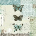 thumbnail image 2 of Pertiet, Katie 15x15 White Modern Wood Framed Museum Art Print Titled - Bees n Butterflies No. 2, 2 of 4