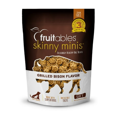 UPC: 0895352002471 | Fruitables Skinny Mini Dog Treats Grilled Bison Flavor 5 Ounces