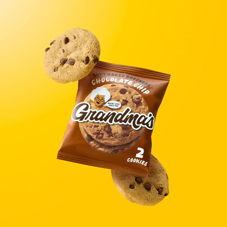 Grandma's Cookies, Chocolate Chip Cookie, 2.875 oz Cookies