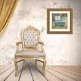 thumbnail image 3 of Robinson, Carol 20x20 Gold Ornate Wood Framed with Double Matting Museum Art Print Titled - Aqua Spa I, 3 of 4