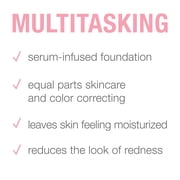 Neutrogena Sensitive Skin Serum Foundation, Medium/Deep 02, 1 oz