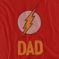 thumbnail image 2 of The Flash T-Shirt The Flash Dad Unisex Graphic Tee for Men & Women, 2 of 7