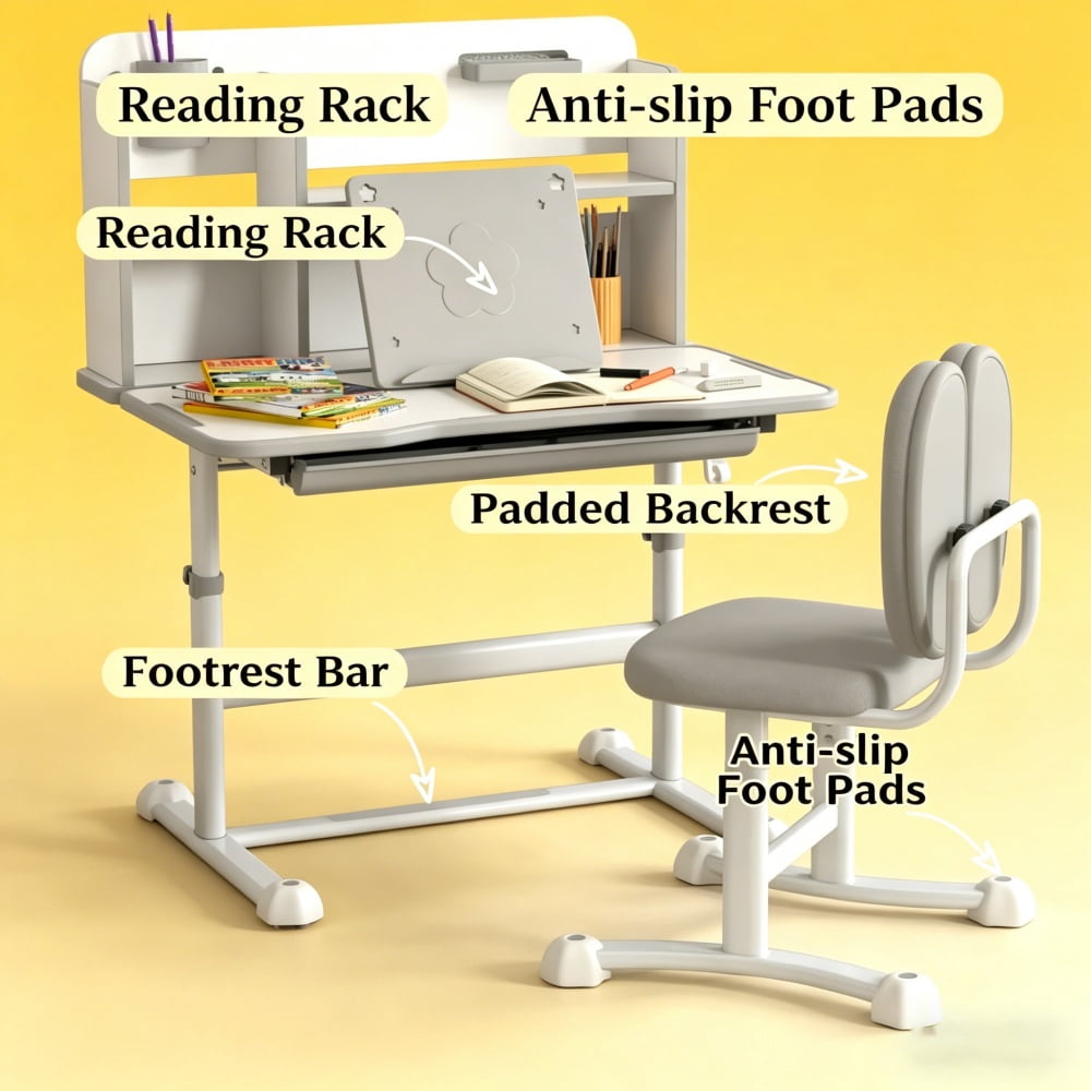 Table + Chair Set for Kids