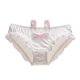 thumbnail image 2 of Gibobby Lencería sexy para mujer Día de San Valentín Tangas de encaje para mujer, ropa interior Sexy de Tanga de cintura , bragas transpirables elásticas Hipster, bragas(Blanco, G), 2 of 3