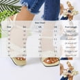 thumbnail image 3 of Bkhluea Women Polka Dot Knotted Ankle Strap Block Heel Sandals Adjustable Buckle Footwear For Party Casual Outdoor Daily Summer, 3 of 7