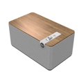 thumbnail image 1 of Klipsch The Three Plus Haut-Parleur Bluetooth Haut de Gamme, Noyer, 1 of 4