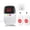 2Call Buttons + 1 Receivers, variant on ABCISI Caregiver Pager System with Digital Display for Elderly Assistance, Fall Prevention, and Nurse Calling, Wearable Wireless Pager for Patient Help at Home (2 Call Buttons + 2 Receivers)