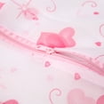 thumbnail image 5 of Douhoow Laundry Bag Washing Mesh Net Love Heart Shape Printed Zipper Closure Baby Clothes Wash Bag, 5 of 6