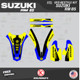 thumbnail image 4 of Kalair GFX Graphics Kit for Suzuki RM85 UFO RESTYLED(2005+) Evader Series, 4 of 5