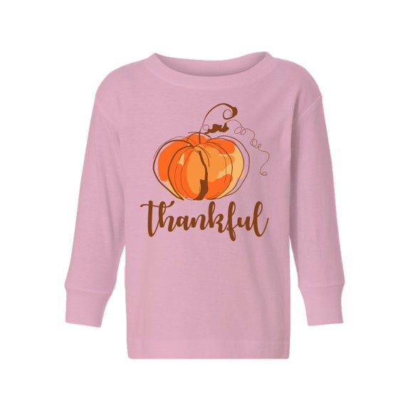 Awkward Styles Kids Thanksgiving Sweaters Toddler Thankful Long Sleeve Shirt
