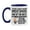 White/Midnight Blue, variant on Racer Trump Mug, Funny Gift Idea For Racer, 11Oz Or 15Oz Ceramic Coffee Cup