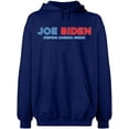 thumbnail image 2 of OXI Hoodie Sweatshirt - Joe Biden Keeping America Great Basic Casual Hoodie for Men's and Women Fleece Hoodie Long Sleeve - Navy Blue X-Large, 2 of 3