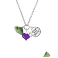 thumbnail image 2 of Delight Jewelry Resin Sea Turtle - Purple Heart Nurse Strong Zoe Necklace, 2 of 4