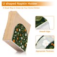 thumbnail image 5 of Yayeee Napkin Holder for Table Kitchen Paper Tissue Organization, Green Flowers Pattern, 5 of 8