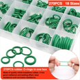 thumbnail image 2 of Kit de Reparación de Aire Acondicionado para Coche, 270 Piezas de Juntas Tóricas + Surtido de Núcleos de Válvula de Aire Acondicionado de 40 Piezas con Herramienta de Extracción, 2 of 6
