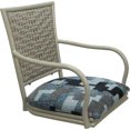 thumbnail image 3 of Outdoor Indoor Swivel Bar Stool 30" Seat - Erin - Craftsman Flint Fabric - Beige, 3 of 4