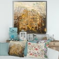 thumbnail image 3 of Designart 'Russian City Yard Landscape' Traditional Framed Art Print, 3 of 4