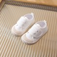thumbnail image 4 of Zapatos casuales para niños, zapatos de lona con suela blanda, zapatos de tabla, zapatos blancos con hebilla de caña baja, zapatos de una sola capa para niños y niñas, zapatos para niños, 4 of 6