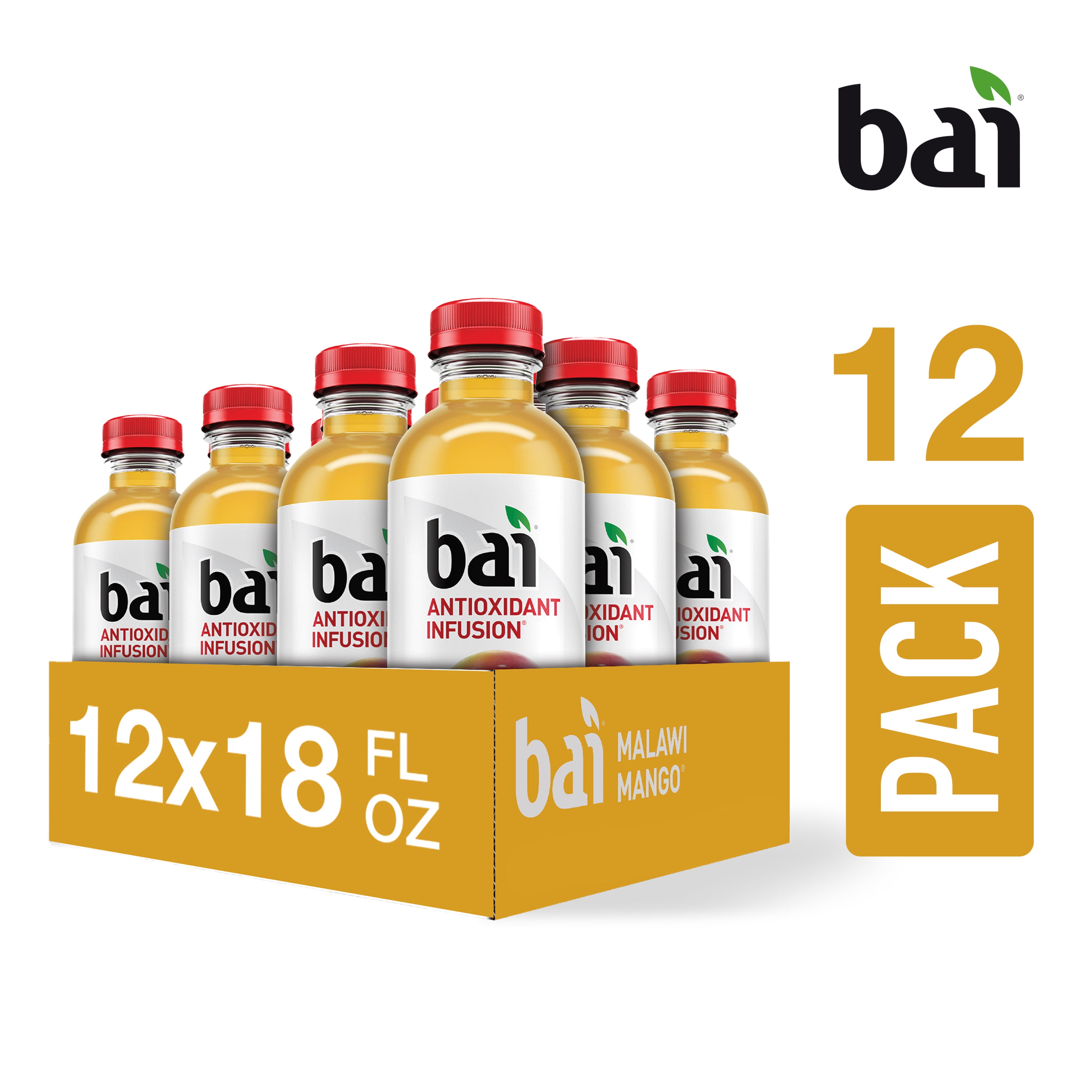 Bai 5 Antioxidant Infusions Malawi Mango Beverage - Shop Juice at