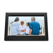 Aluratek Dual-band 2.4Ghz, 5Ghz WiFi Touchscreen Digital Photo Frame with Motion Sensor, Auto Rotation and 32GB Built-in Memory - 19 inch, Black