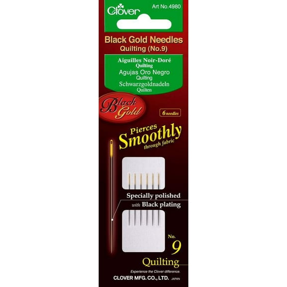 Black Gold Needles Quilting (No. 9)