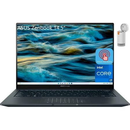 ASUS Zenbook Business Laptop, 17.3" 2.8K Touchscreen, Intel Core i7-13700H, 64GB RAM, 2TB SSD+1TB HDD, Wi-Fi 6E, Backlit Keyboard, Windows 11 Home
