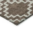 thumbnail image 4 of Addison Rugs Chantille Indoor/Outdoor Transitional Diamonds Brown Washable Rectangle Rug, 5' x 7'6", 4 of 6