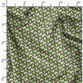 thumbnail image 2 of Soimoi Cotton Cambric Green Fabric By the Yard - 42 Inch Wide -Geometric Material - Artistic and Modern Patterns for Various Uses Printed Fabric, 2 of 6