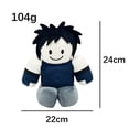 thumbnail image 5 of Two Time Plush Toy, Cartoon Game Plushies, Stuffed Figure Pillow for Home Decor, Collectible Gift for Video Game Fans Kids Adults, 5 of 11