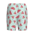 thumbnail image 4 of Yiaed Watermelon for Men's Soft Sleep Pajama Short Lounging Pajama Shorts-Large, 4 of 8