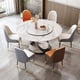 thumbnail image 2 of Modern Minimalist Living Dining Table Round Extendable Folding Luxury Dining Table Nordic Relaxing Mesa Comedor Home Furniture My Lux Decor Round, 2 of 6