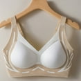 thumbnail image 5 of Everyday Bras for Women Womens Sports Bra Pack Sports Bra Support Womens Bra Seamless Bras for Women Bra Women Maternity Strapless Bra Wireless Full Coverage Bras for Women Tan Bra for White 3XL, 5 of 7