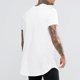 thumbnail image 3 of Jumpingount Hombres Tops largos Hip Hop Camiseta Manga corta Palangre Casual Camisetas Blusa Camisetas blanco XXL Jumpingount FS11367-05, 3 of 6