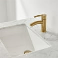thumbnail image 5 of Sutton 36" Carrara White Marble Countertop Single Vanity w/o Mirror Royal Green, 5 of 9
