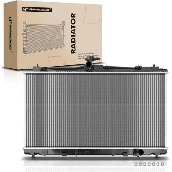 A-Premium Engine Coolant Radiator Assembly Compatible with Toyota Camry 2012 2013 2014 2015 2016 2017 L4 2.5L, Manual Transmission, Replace# CU13269