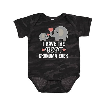 

Inktastic Grandchild Best Grandma Ever Gift Baby Boy or Baby Girl Bodysuit