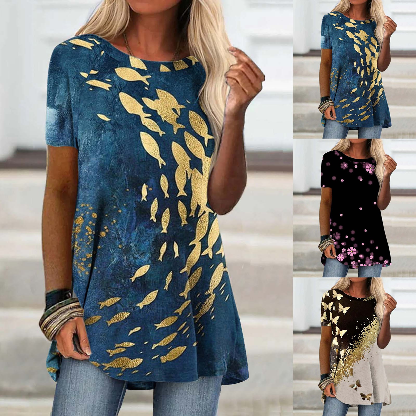 tunic tops over leggings