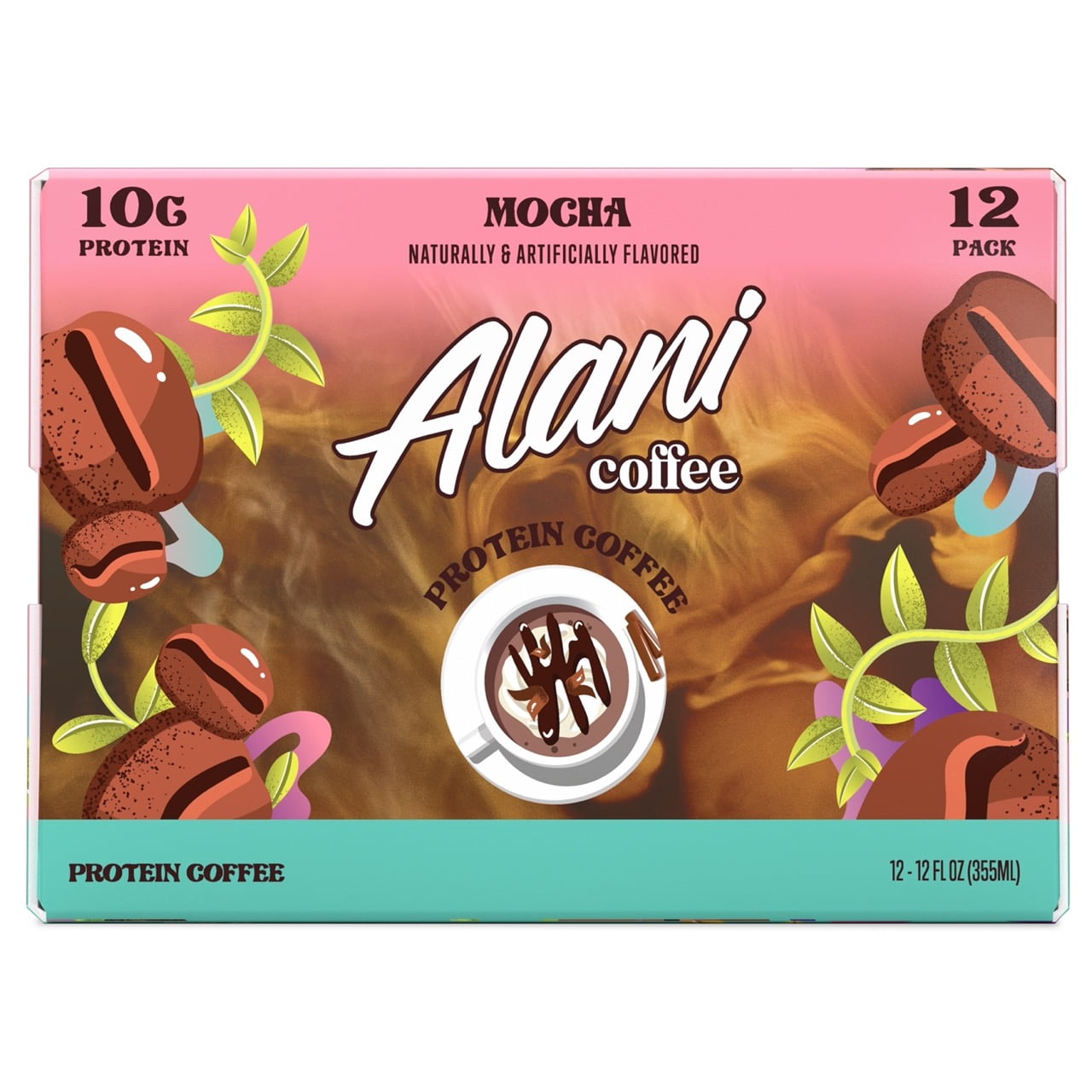 Alani Nu Protein Coffee - Mocha - 12oz Bottle