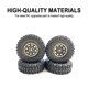 thumbnail image 3 of Vogacara RCGOFFLOW llantas de rueda neumático RC pieza de coche resistente al desgaste llantas de rueda Rc neumático para 1/24 Axial SCX24 Kits de construcción modelo Dorado, 3 of 6