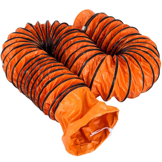 STAWAY Conduit Flexible en PVC de 16 Pieds pour Ventilateurs d'Extraction de 12 Pouces - Tuyau de Ventilation Robuste, Réglable, Anti-Explosion pour Usage Industriel et Domestique